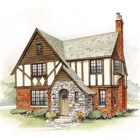 tudor cottage project|tudor style house plans.